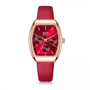 Expedition 6863 Rosegold Red Leather BFLRGRE